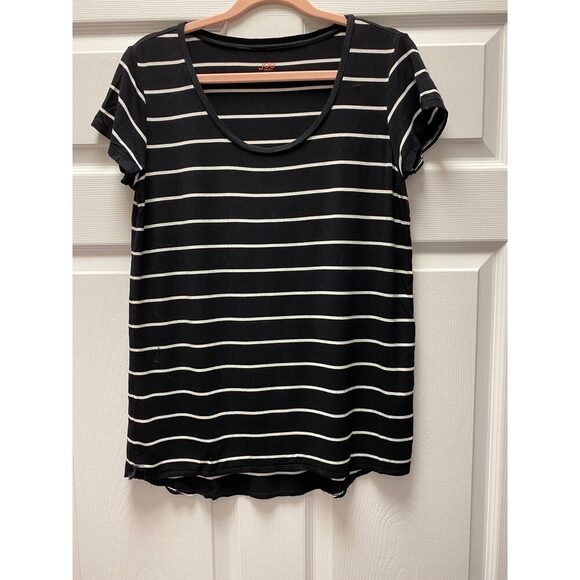 Joe Fresh Striped Tee Sz Med - Picture 1 of 2